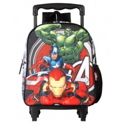 Plecak dla przedszkolaka Avengers Cosmic z kółkami Perona 58526