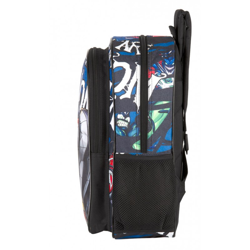 Spiderman Blu Grande Zaino Trolley con 2 Ruote Scuola Bambino Ragazzo