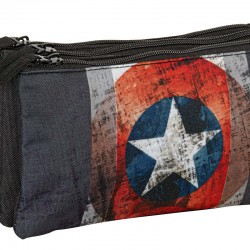 Potrójny piórnik Captain America Heritage Perona 58783
