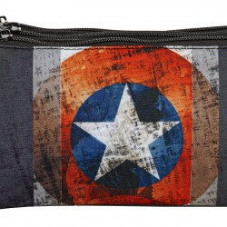 Potrójny piórnik Captain America Heritage Perona 58783 | Perona Bags