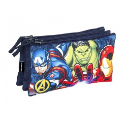 Potrójny piórnik Avengers Higer Perona 58521