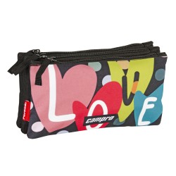 Potrójny piórnik Campro Love Perona 58876