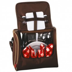 Torba piknikowa brązowa Perona 54577 | Perona Bags